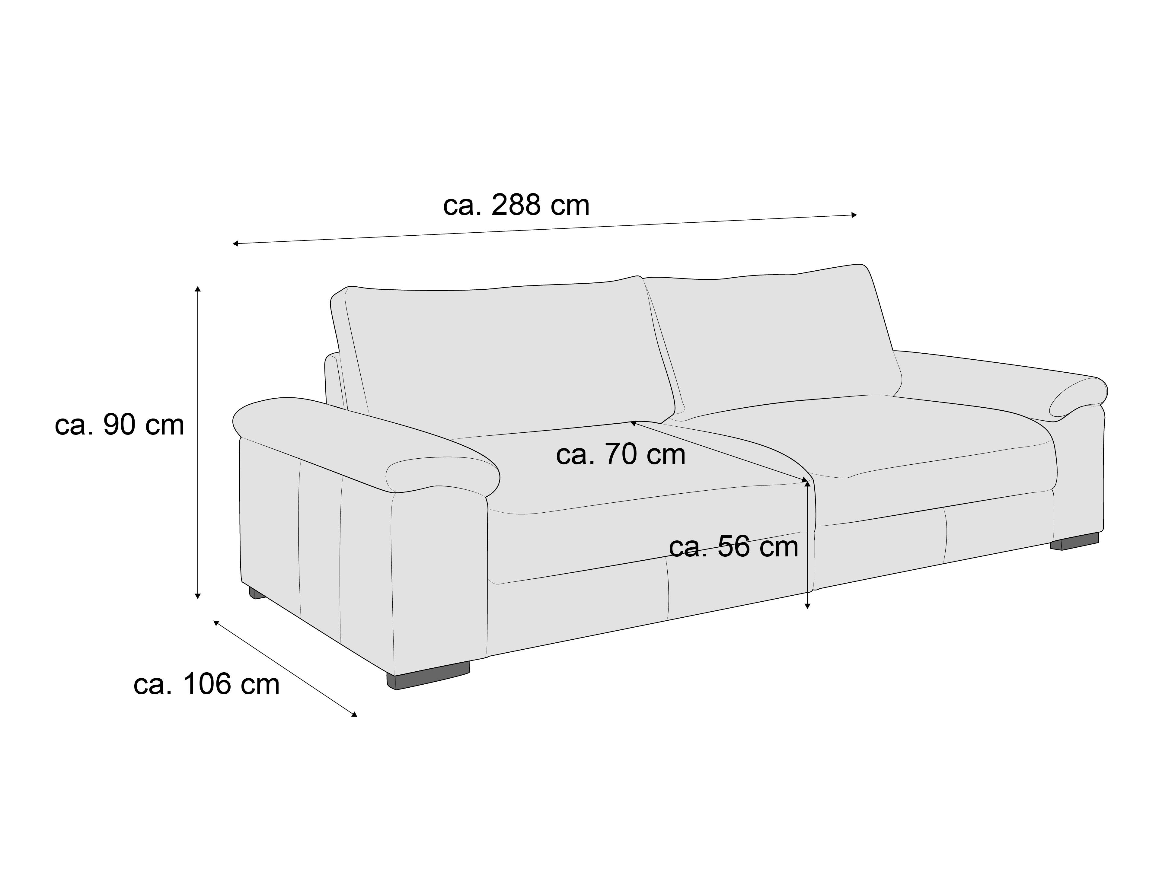Big Sofa Inga 2.0 Cordbezug online entdecken