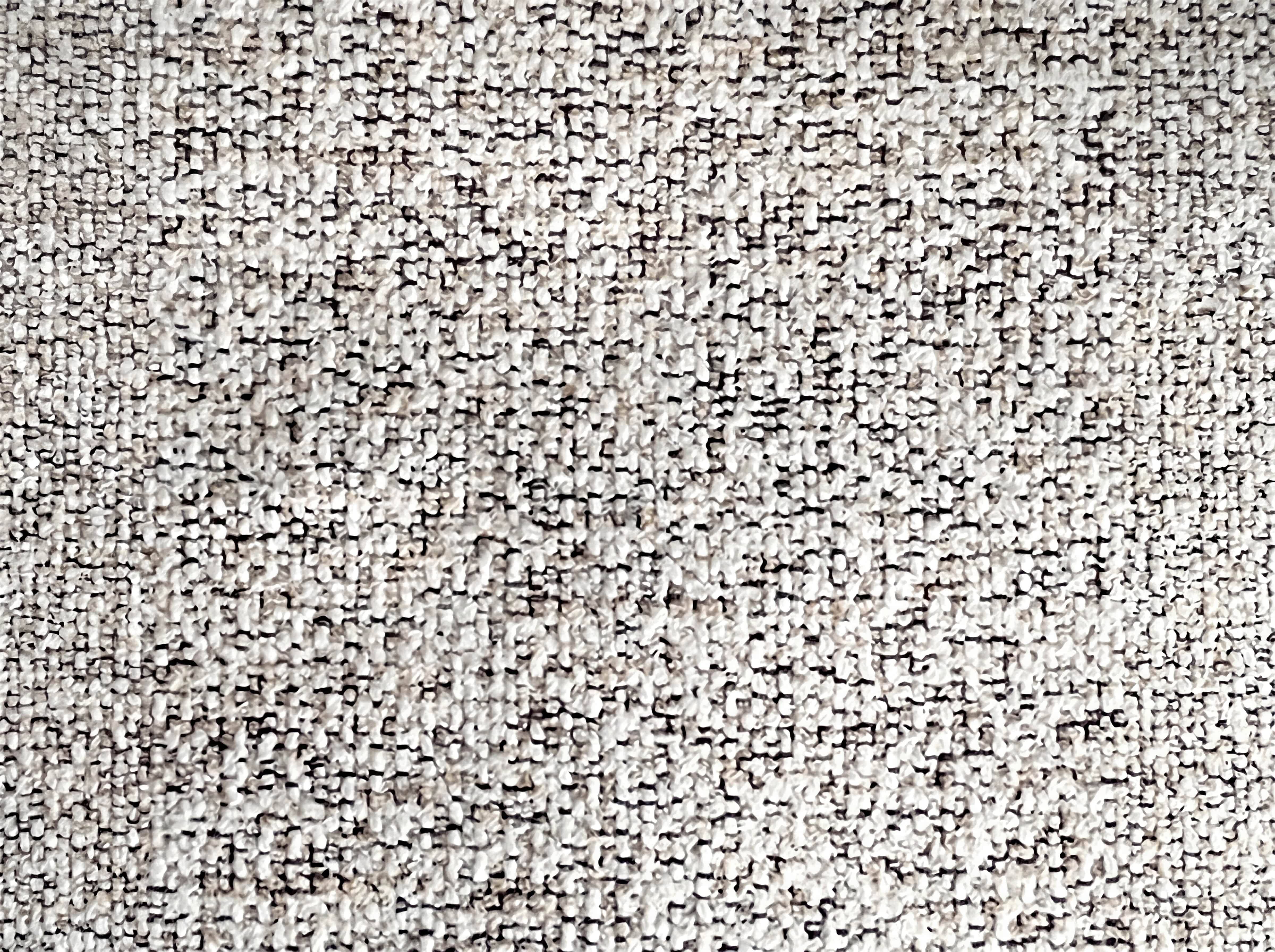 Strukturierter Polsterstoff in Beige mit feiner, grob gewebter Oberfläche und sichtbarer Textur