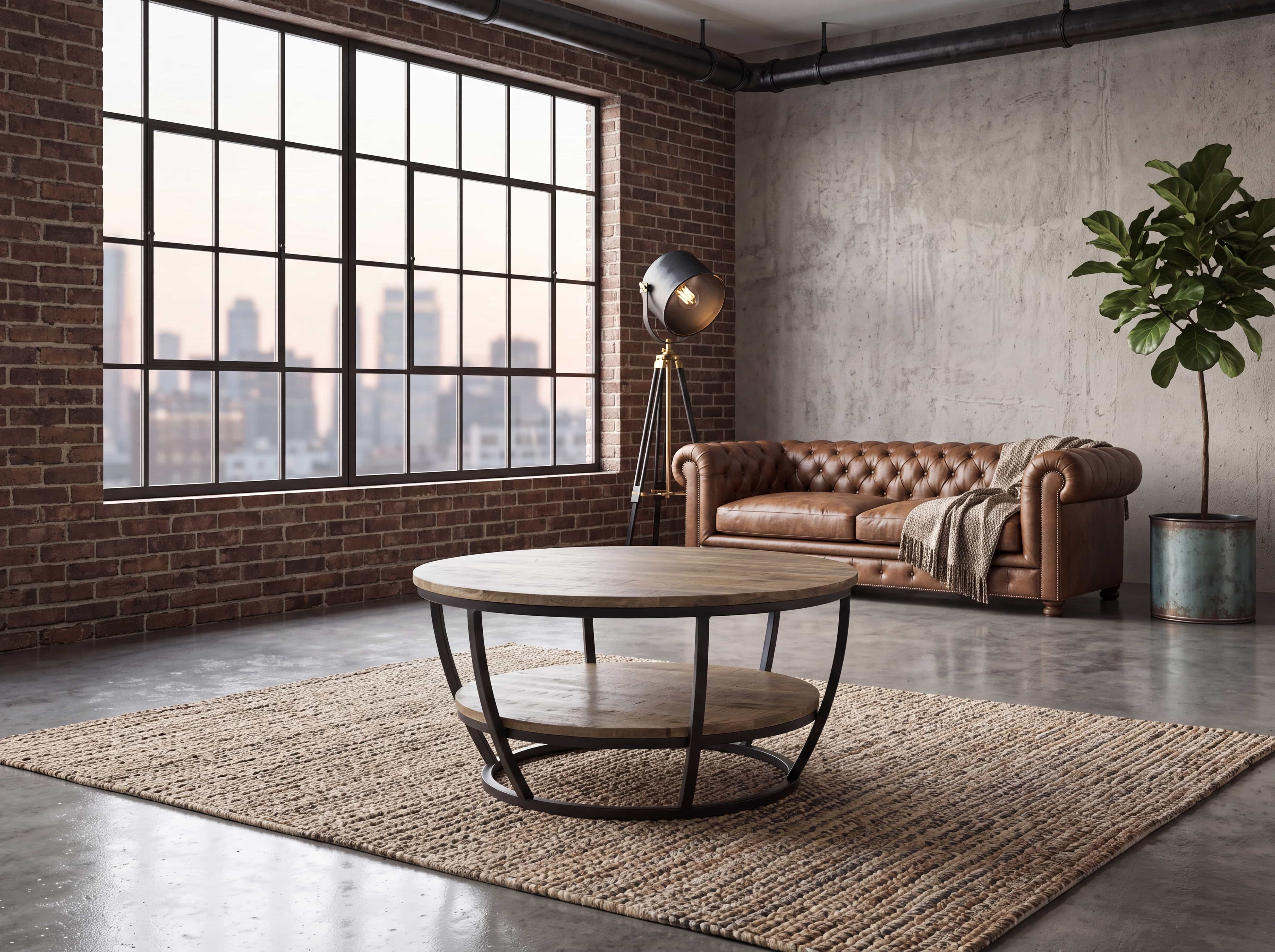 Couchtisch Silene Mango-Massivholz rund online entdecken